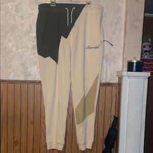 Men's colorblock civilized Jogger Pants (2X)